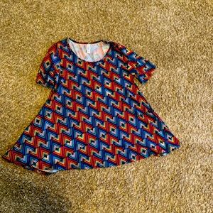 Brand new women’s LulaRue patterned blouse
